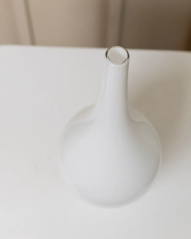 Vintage Vase Salong von Johanna Jelinek für Ikea blau Glas