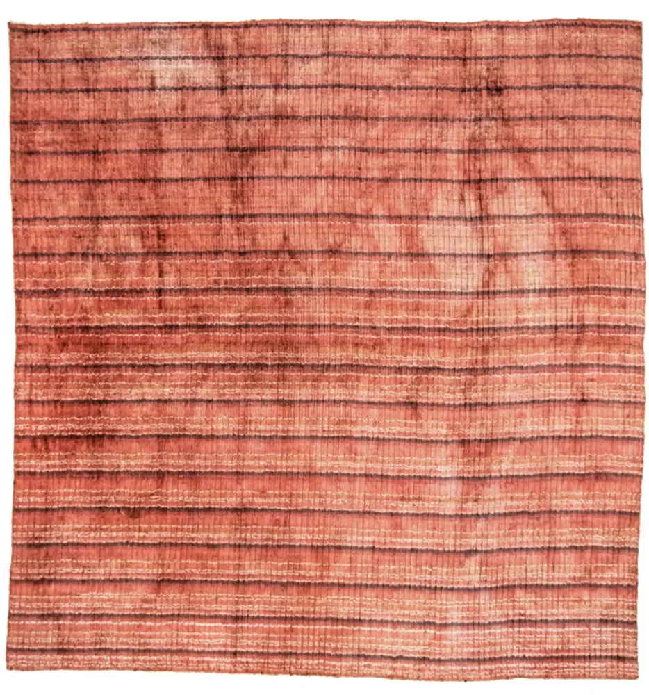 Viskose Teppich 213 x 213 cm Teppich Wohnzimmer