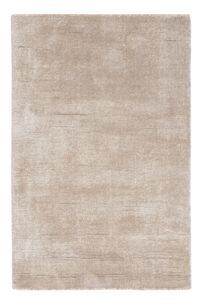 Viskose Teppich - 90 x 60 cm - creme