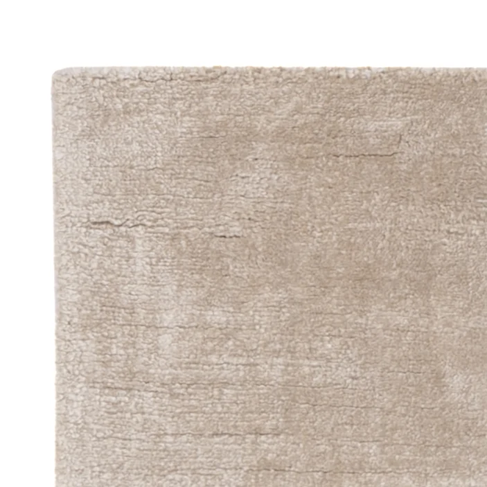 Viskose Teppich - 90 x 60 cm - creme