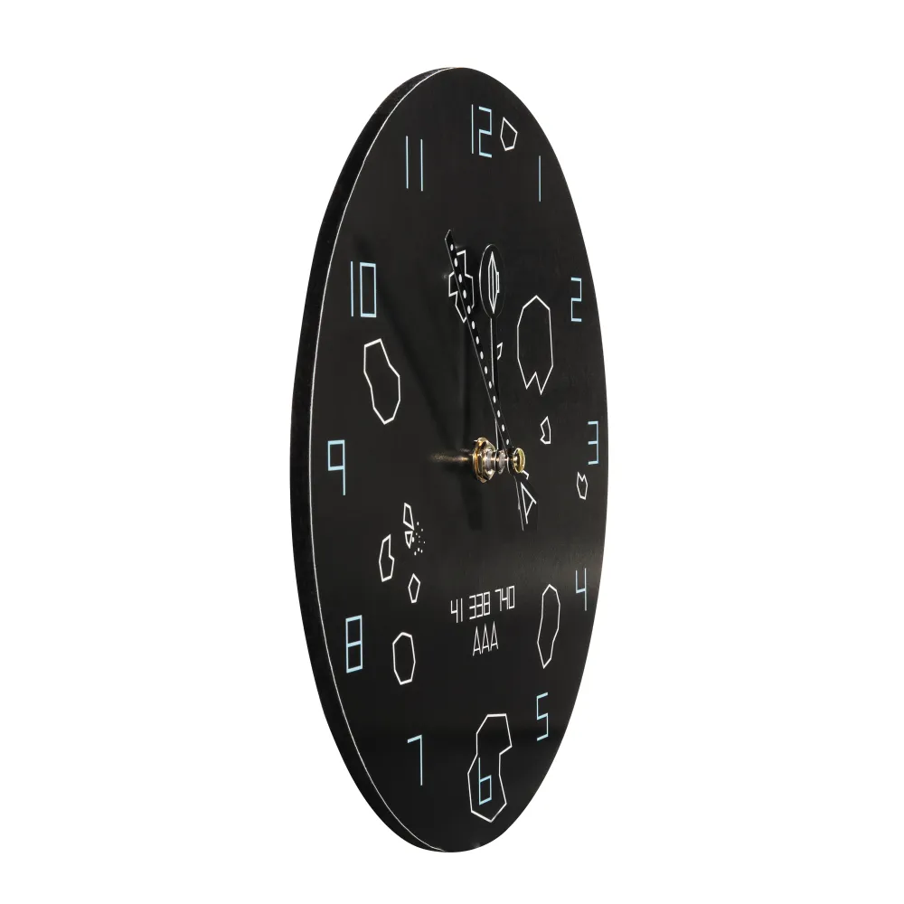 Wanduhr Asteroids