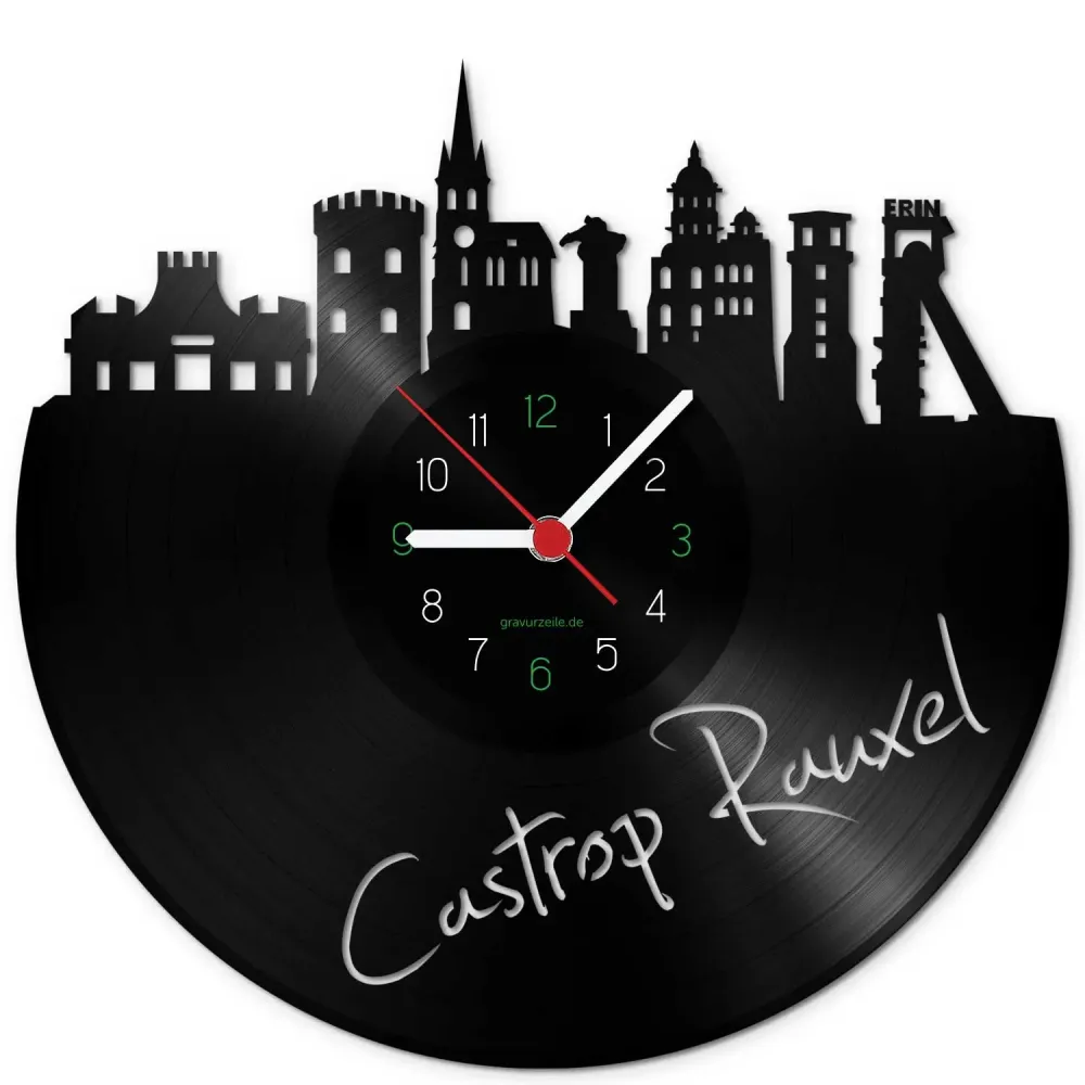Wanduhr aus Vinyl Castrop Rauxel