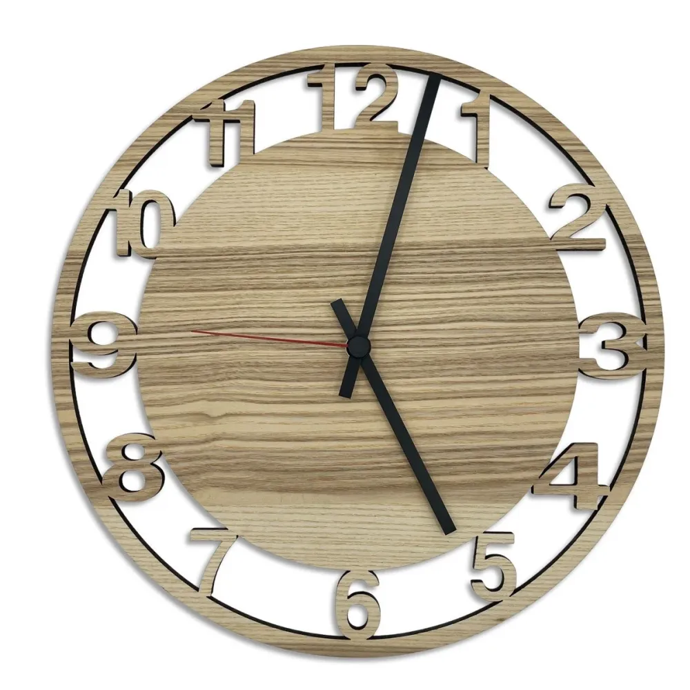 Wanduhr Digits