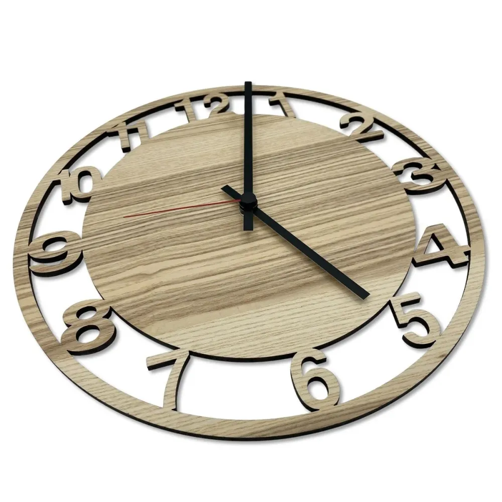 Wanduhr Digits
