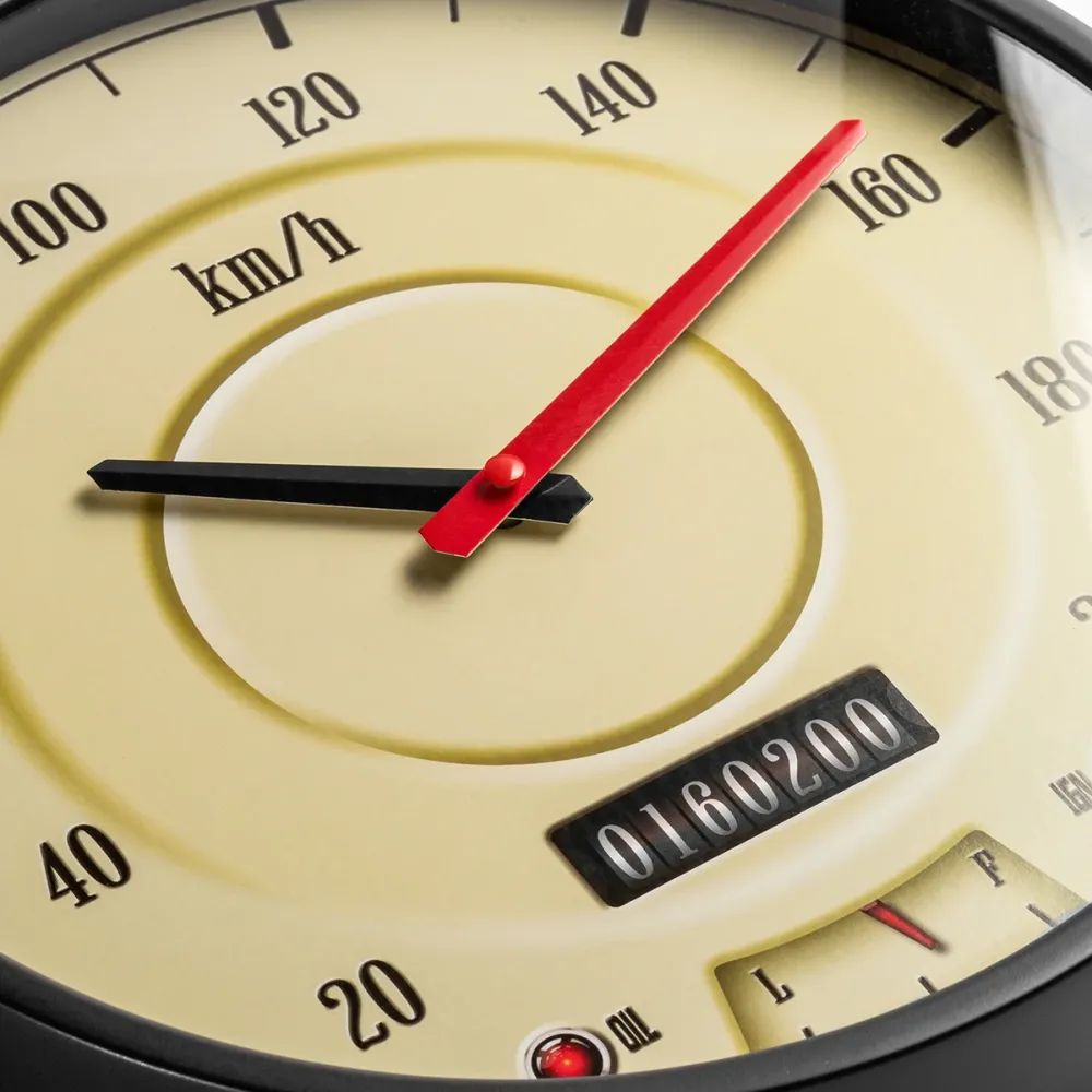 Wanduhr "SPEEDOMETER"