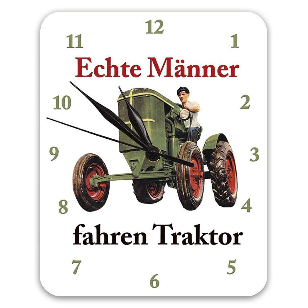 Wanduhr "Traktor"