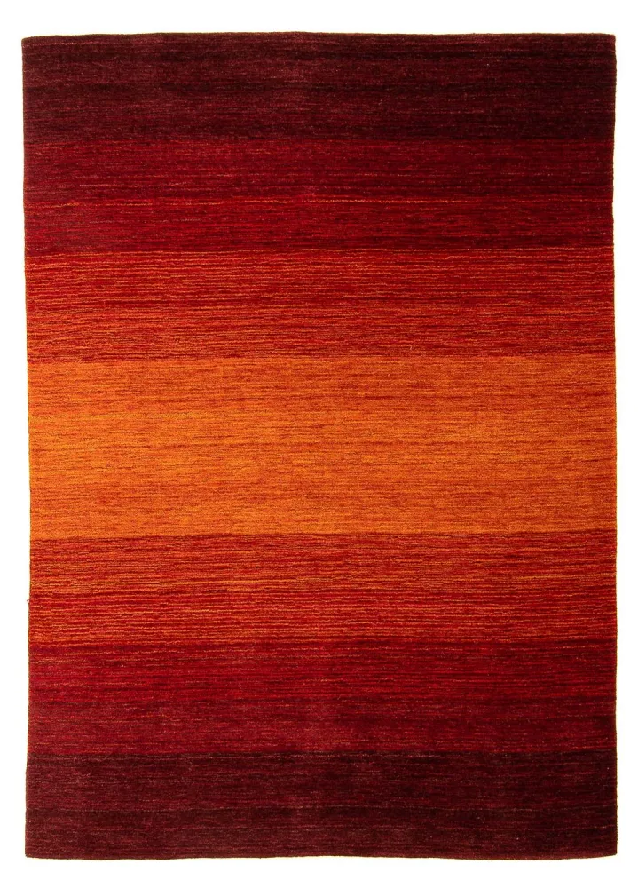 Wollteppich 231 x 156 cm Wohnzimmer Teppich