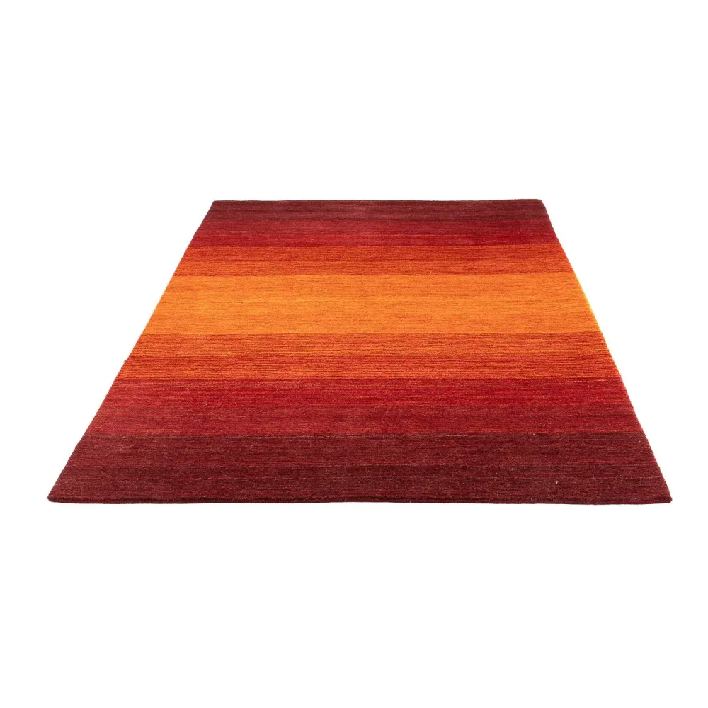 Wollteppich 231 x 156 cm Wohnzimmer Teppich