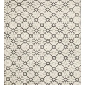 Wollteppich - 240 x 150 cm - creme