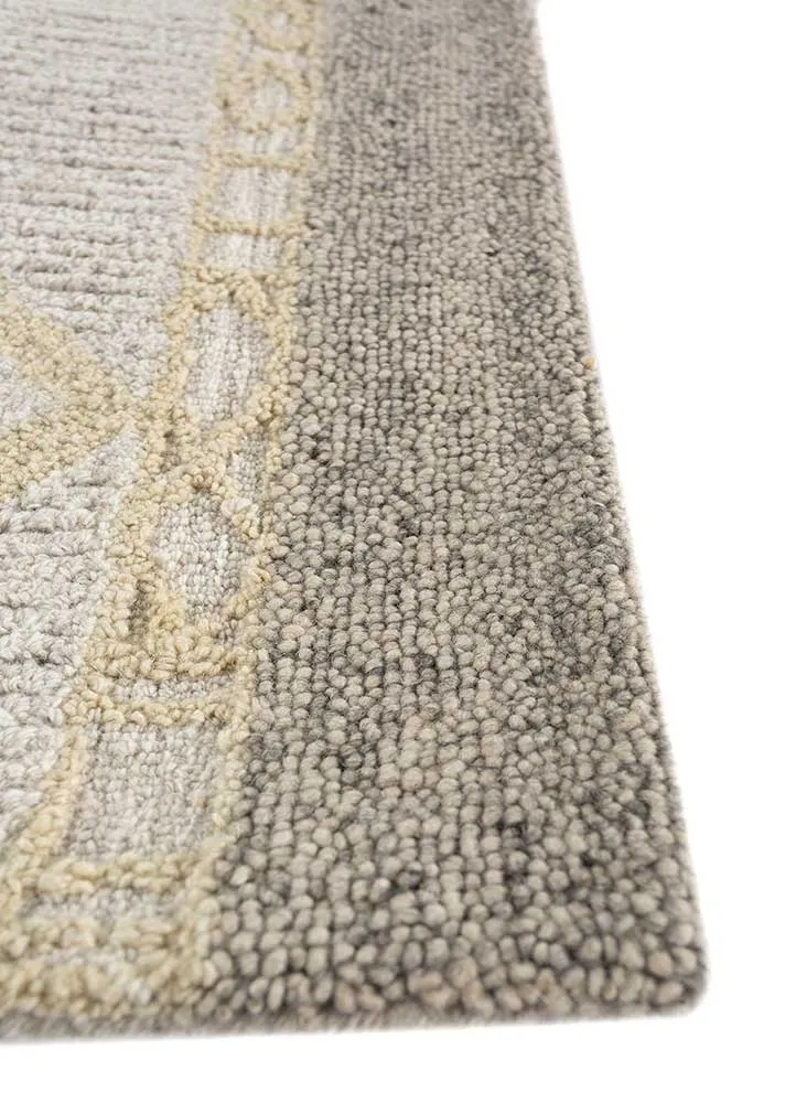Wollteppich - 240 x 150 cm - creme