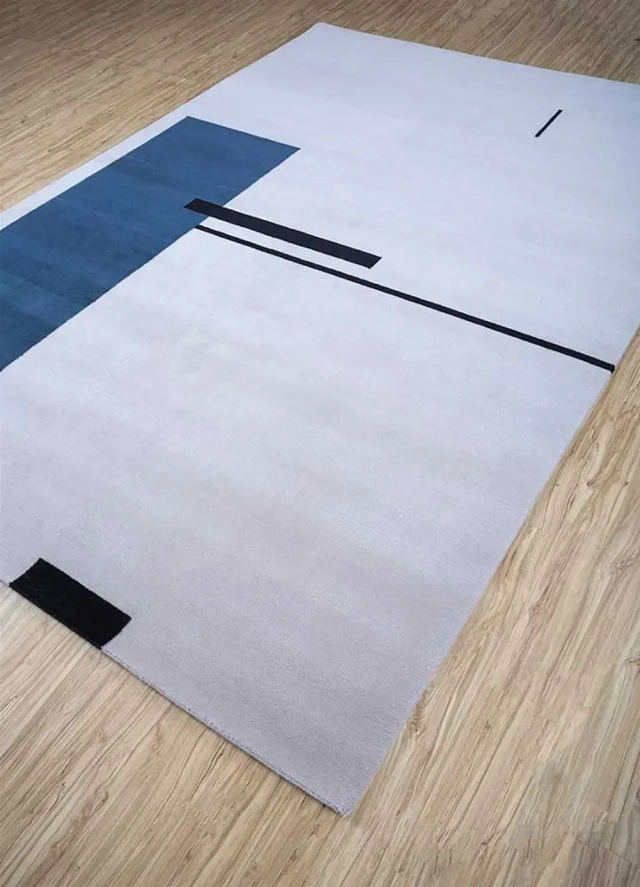 Wollteppich - 240 x 150 cm - flieder
