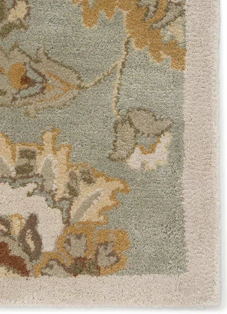 Wollteppich - 240 x 150 cm - grau