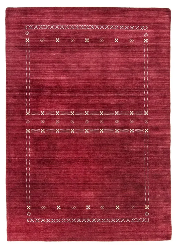 Wollteppich 240 x 170 cm Teppich Wohnzimmer