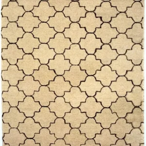 Wollteppich 245 x 156 cm Teppich Wohnzimmer