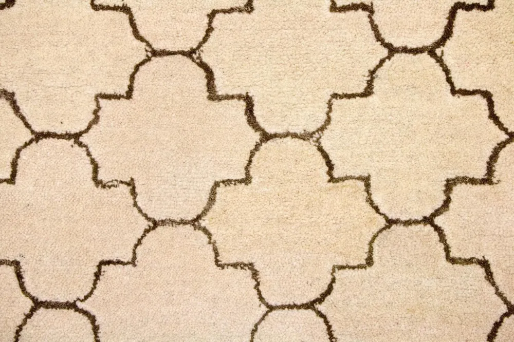 Wollteppich 245 x 156 cm Teppich Wohnzimmer