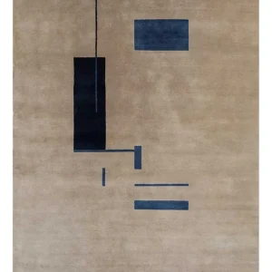 Wollteppich - 270 x 180 cm - camel