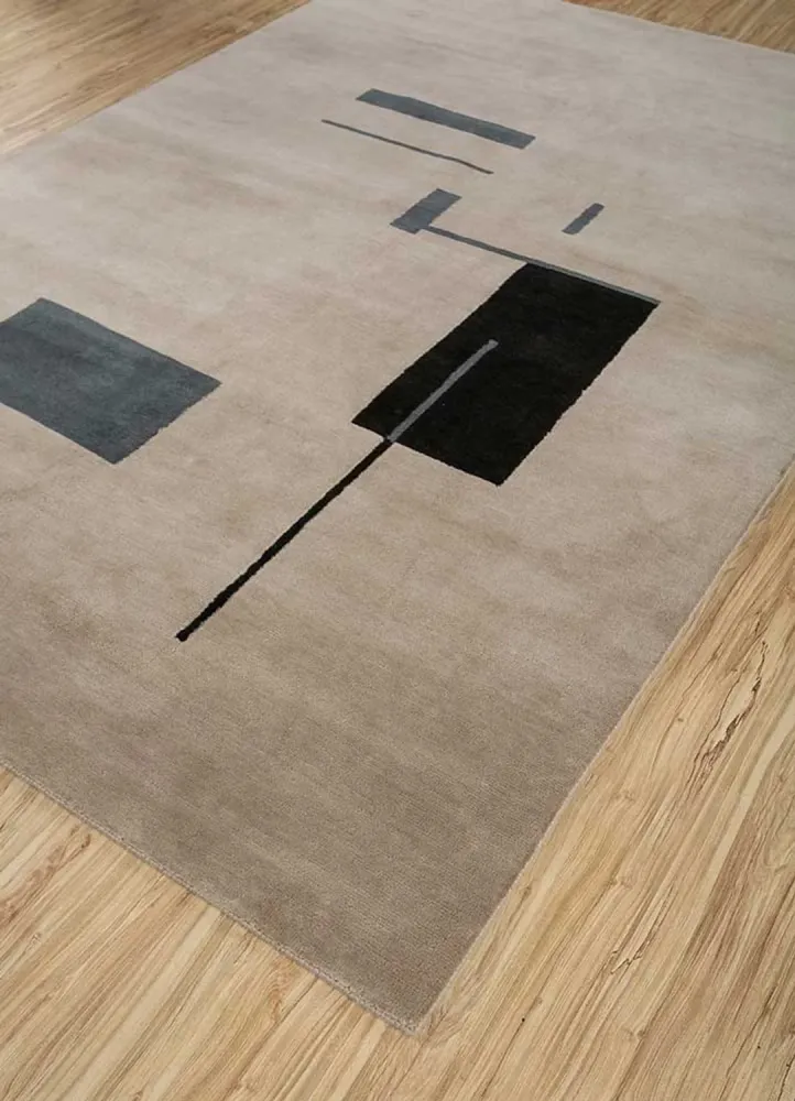 Wollteppich - 270 x 180 cm - camel