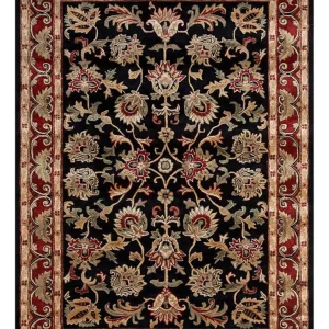 Wollteppich - 270 x 180 cm - dunkelblau