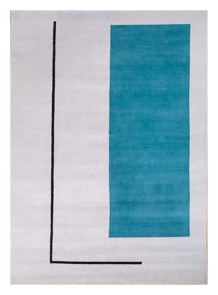Wollteppich - 270 x 180 cm - dunkelgrau
