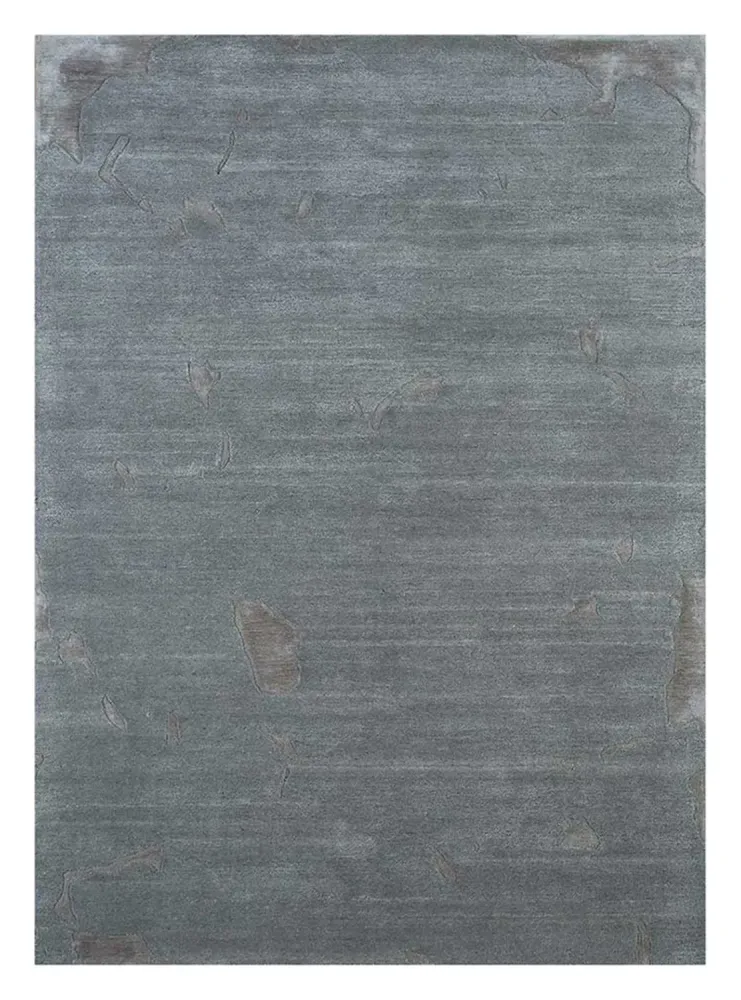 Wollteppich - 270 x 180 cm - grau