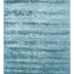 Wollteppich - 270 x 180 cm - hellblau