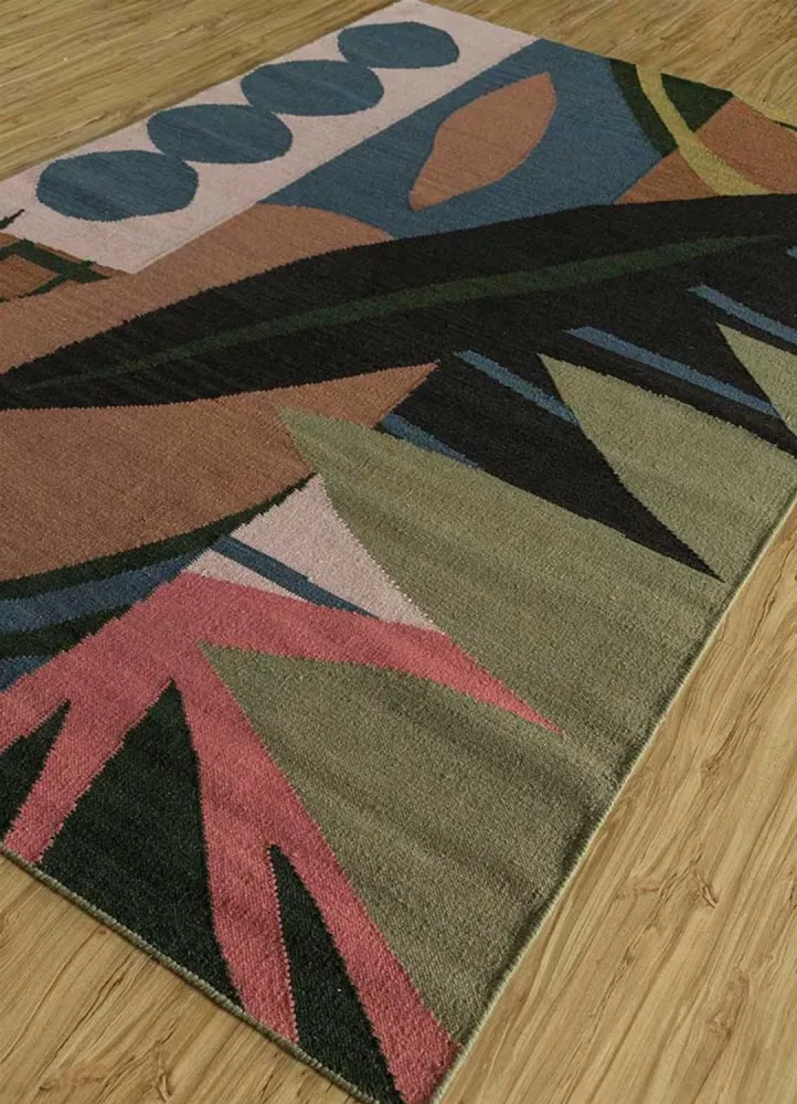 Wollteppich - 270 x 180 cm - mehrfarbig