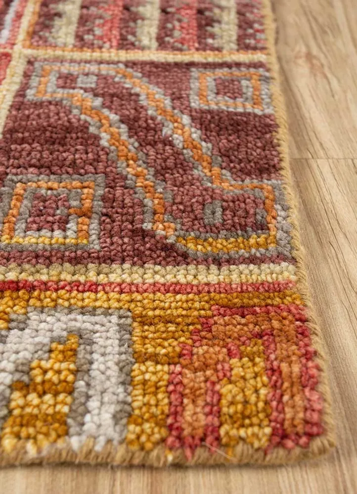 Wollteppich - 270 x 180 cm - mehrfarbig