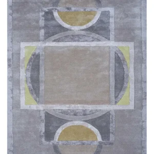 Wollteppich - 270 x 180 cm - violett