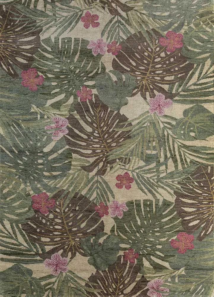 Wollteppich - 300 x 200 cm - gold