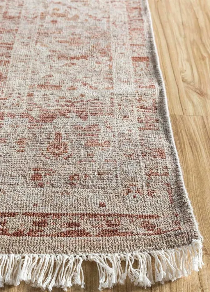 Wollteppich - 300 x 240 cm - beige
