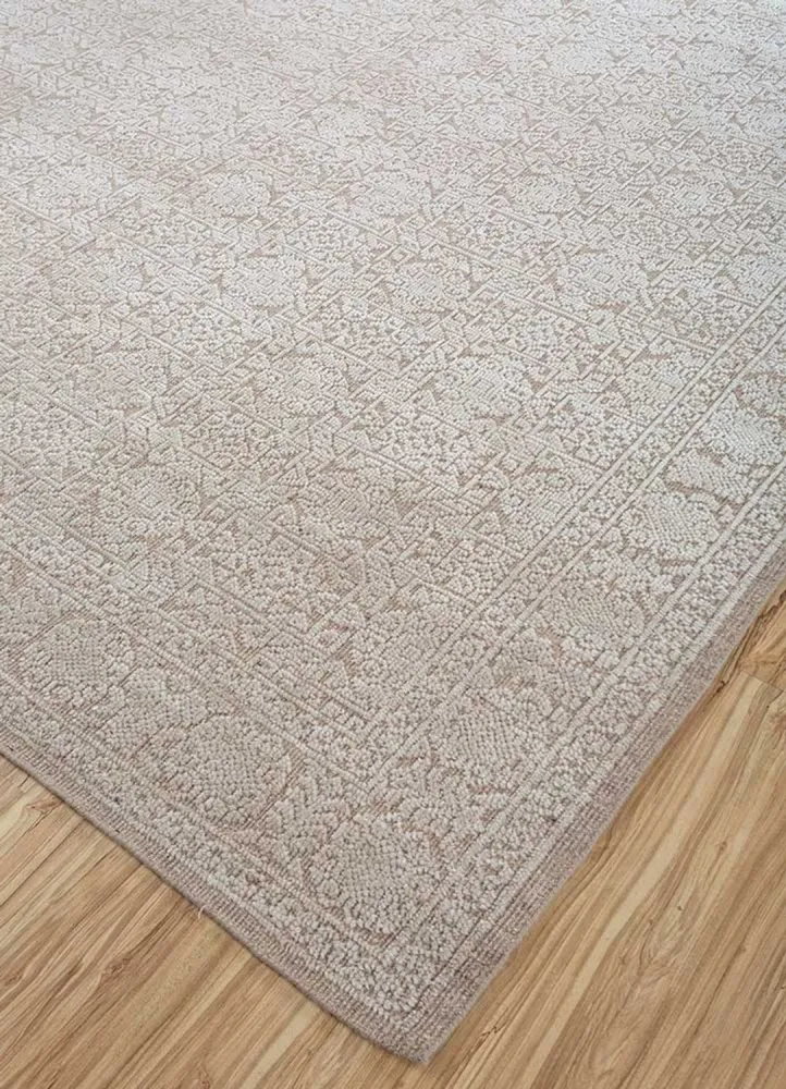 Wollteppich - 300 x 240 cm - beige