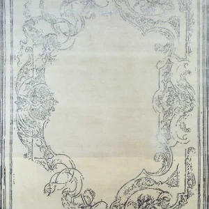 Wollteppich - 300 x 240 cm - creme