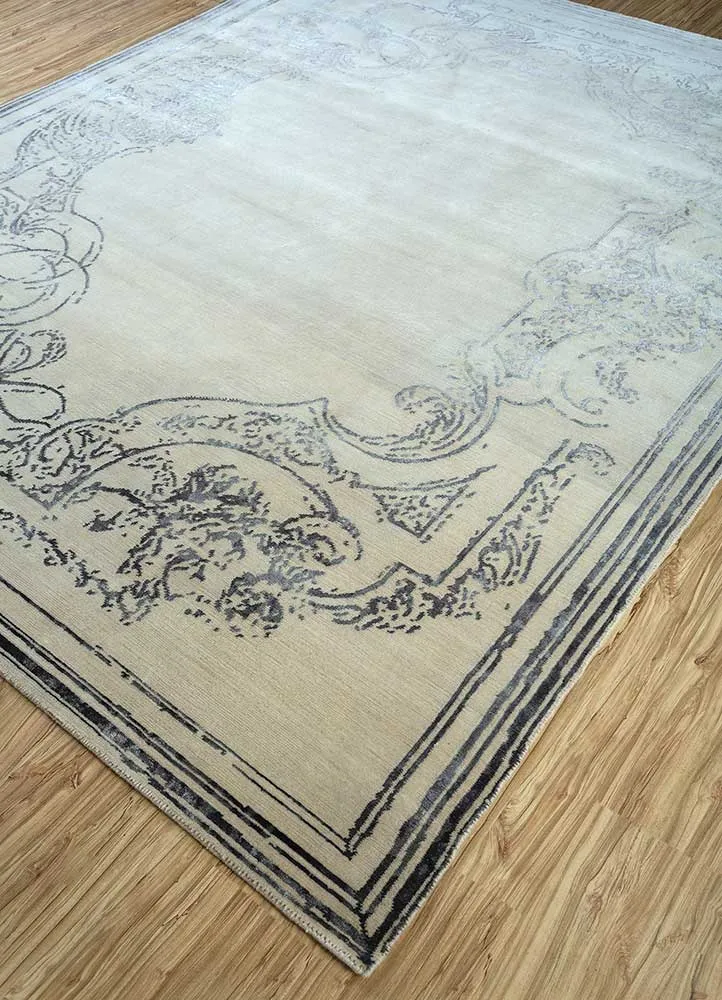 Wollteppich - 300 x 240 cm - creme
