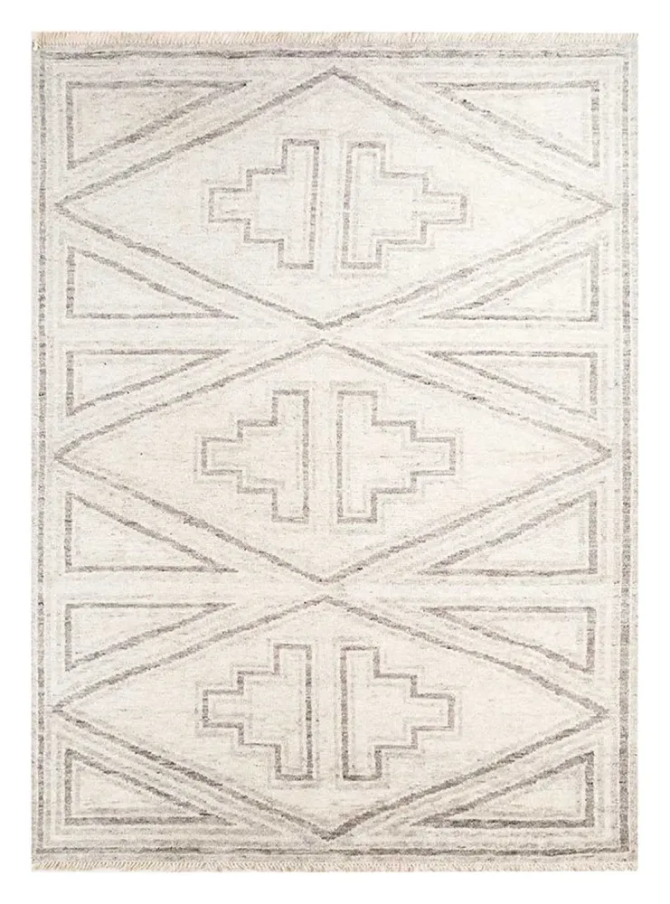 Wollteppich - 300 x 240 cm - creme