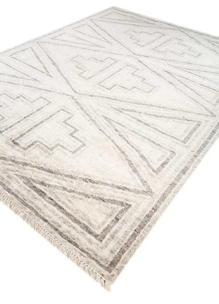 Wollteppich - 300 x 240 cm - creme