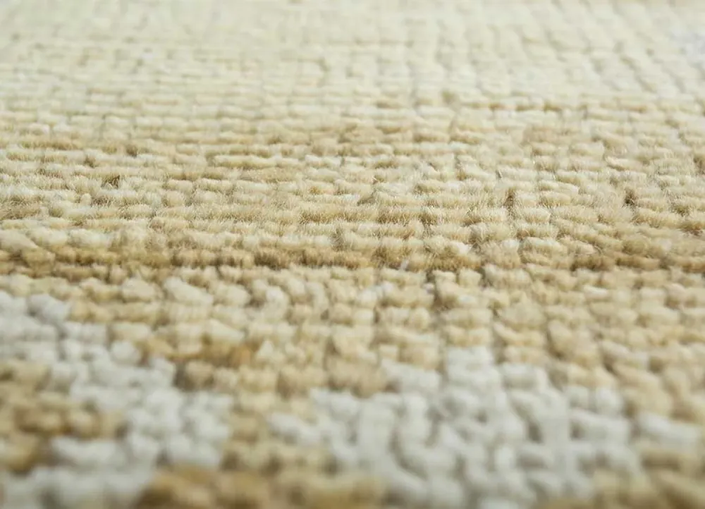 Wollteppich - 300 x 240 cm - dunkelbeige