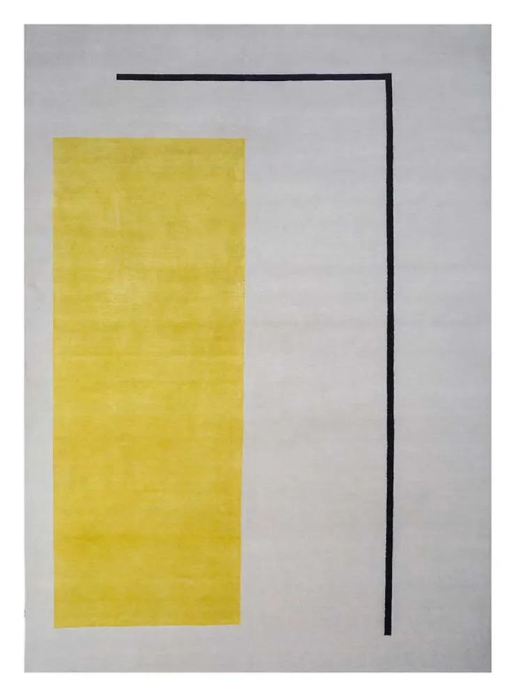 Wollteppich - 300 x 240 cm - dunkelgrau