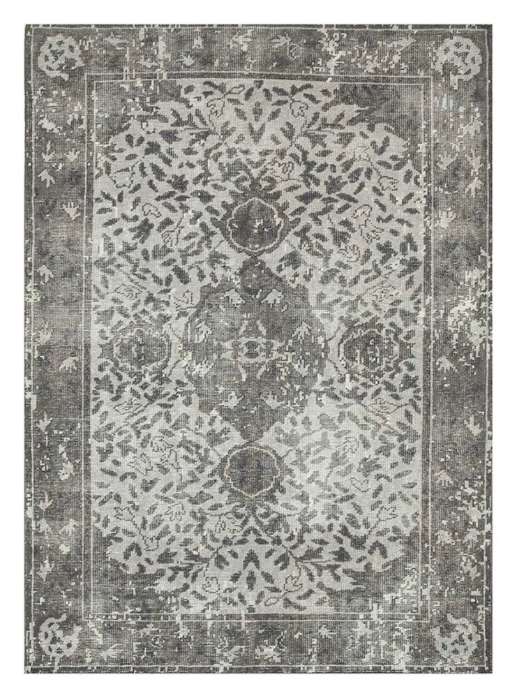Wollteppich - 300 x 240 cm - grau