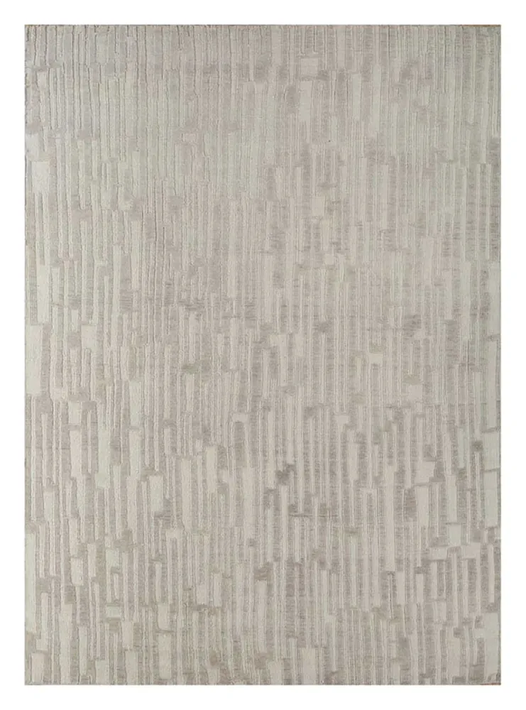 Wollteppich - 300 x 240 cm - grau