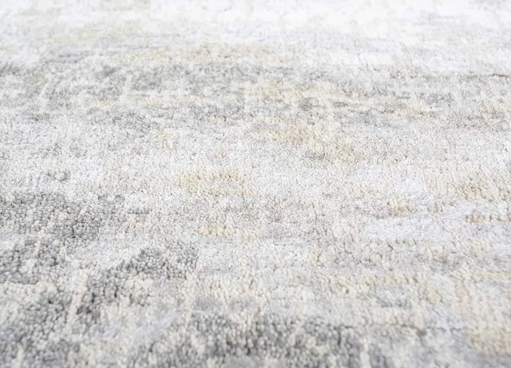 Wollteppich - 300 x 240 cm - grau