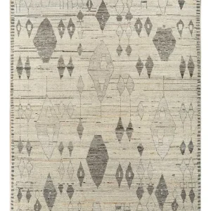 Wollteppich - 300 x 240 cm - hellbeige