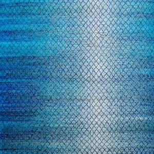 Wollteppich - 300 x 240 cm - hellblau