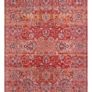 Wollteppich - 300 x 240 cm - rot