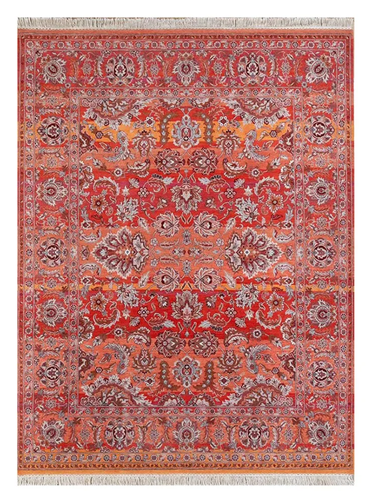 Wollteppich - 300 x 240 cm - rot