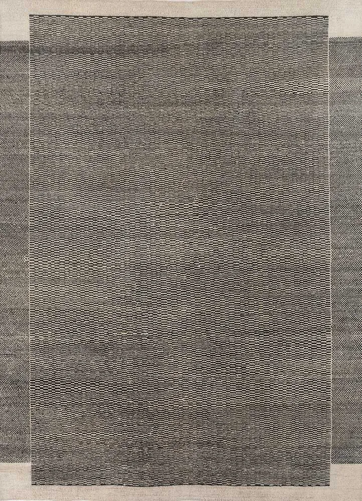 Wollteppich - 340 x 260 cm - grau