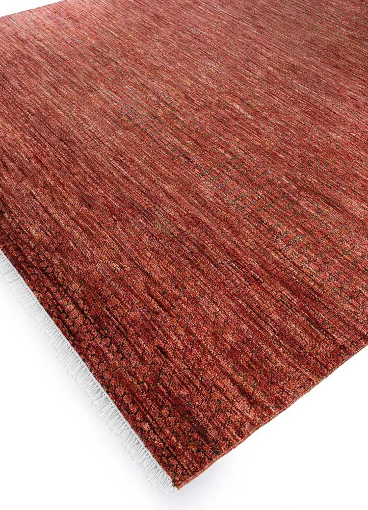 Wollteppich - 360 x 270 cm - rot