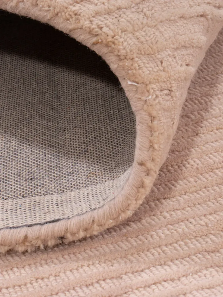 Wollteppich - 360 x 275 cm - beige