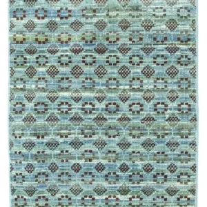 Wollteppich 92 x 63 cm Fußmatte