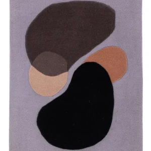 Wollteppich - 90 x 60 cm - mehrfarbig