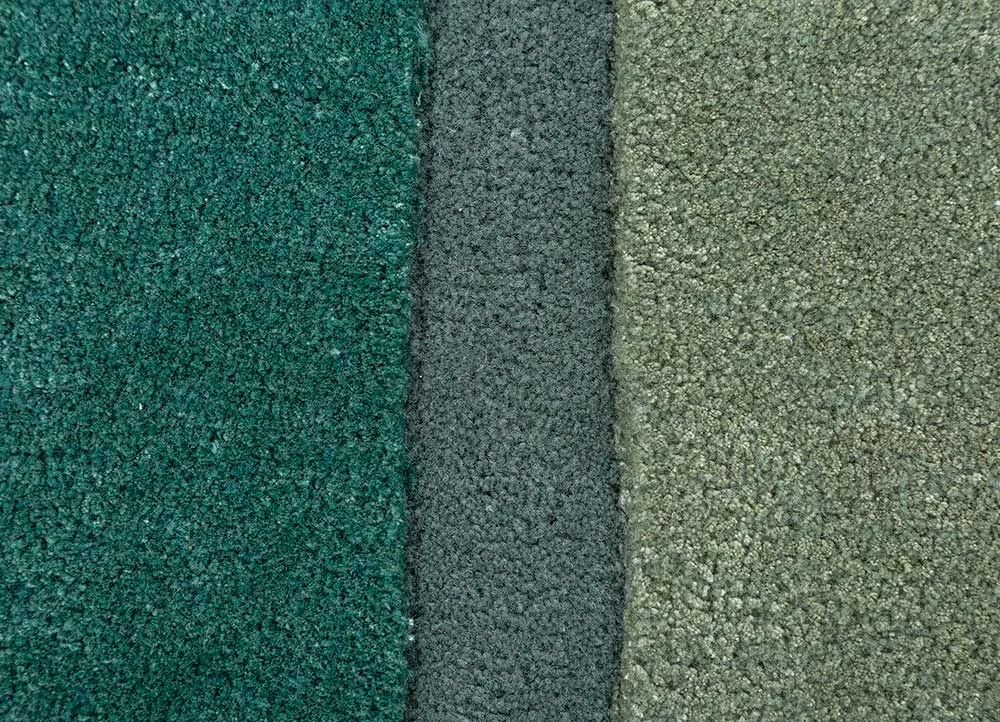 Wollteppich sonderform - 235 x 158 cm - mehrfarbig